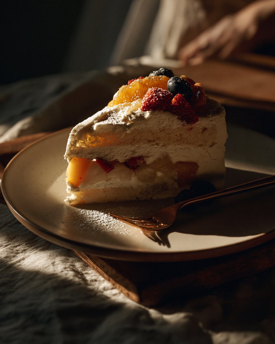 Eggless Fresh Fruit