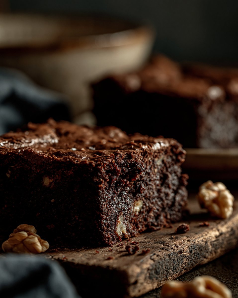 Walnut Square Brownie